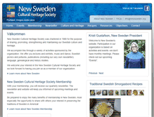 Tablet Screenshot of newsweden.org